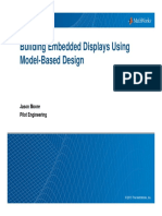 Building Embedded Displays Using Model Based Design