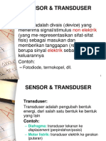 Sensor - Prinsip Fisis Sensor - 1