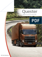 UD Trucks International Quester Brochure Made To Go The Extra Mile PDF