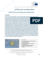 Future of The Iran Nuclear Deal: How Much Can US Pressure Isolate Iran?