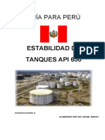Estabilidad de Tanques API 650 PERÚ