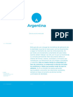 Marca Pais Argentina - Manual de Marca