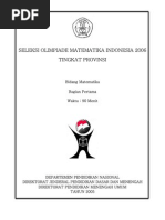 Soal Olimpiade Matematika TK | PDF