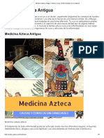 Medicina Azteca Antigua_ Historia, Curas y Enfermedades de Los Aztecas