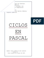 Ciclos en Pascal