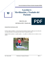 MR 6 Pgs.10 - Movilización y Traslado Del Paciente