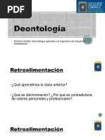 Deontología Propiamente Dicha