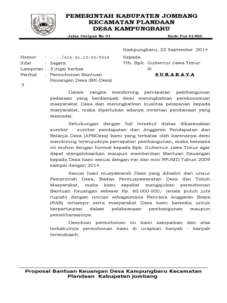 Contoh Proposal Final