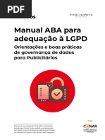 ABA - Manual ABA Para Adequação à LGPD