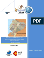 Mapa Hidrogeológico Ecuador 1:250.000