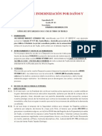 Demanda de Indemnización Por Daños y Perjuicios Work