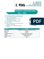 Centrifuge SP Hc-12a