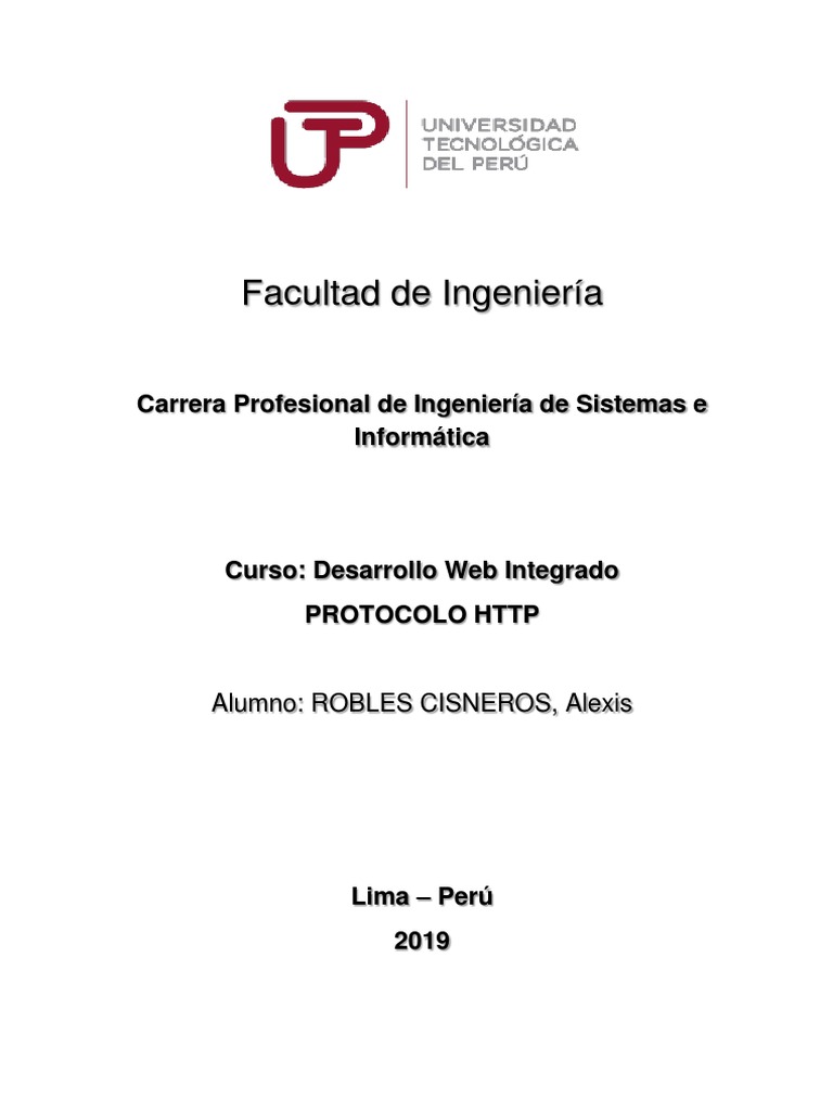 Introduccion Al Protocolo HTTP | PDF | Protocolo de Transferencia de ...
