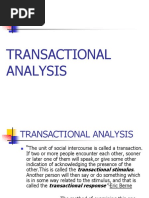 Transactional Analysis