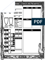 Hoja de PJ - Nivel 0 PDF