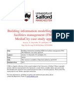 Building Information Modelling (Bim) For Facilities Management (FM) : The Mediacity Case Study Approach