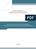 Características y tipos de ítems de las Pruebas Nacionales FARO