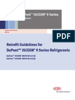 Retrofit Guidelines For Dupont Isceon 9 Series Refrigerants