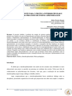 Uma Ponte para À Prática Interdisciplinar e Construção Do Processo de Ensino/aprendizagem