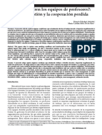 Por Que Sufren Los Equipos de Profesores. Entre La Gestion y La Cooperacion. Foladori PDF