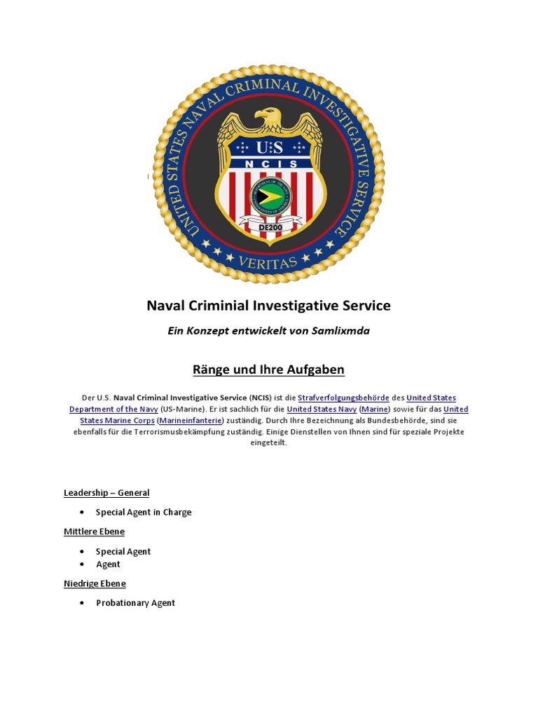 NCIS | PDF