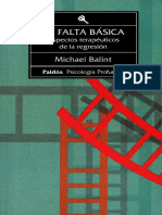 Balint, Michael - La falta básica. Aspectos terapéuticos de la regresión..pdf