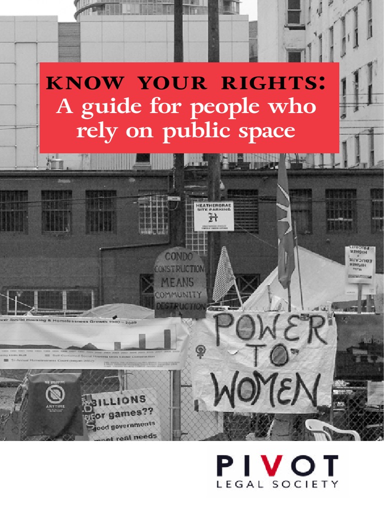 Know Your Rights: Public Space Guide | PDF | Arrest | Search Warrant
