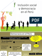 Inclusión Social y Democracia en El Perú