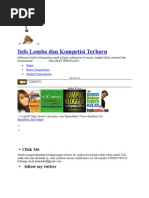 Download Info Lomba Dan Kompetisi Terbaru by komdul SN41821277 doc pdf