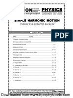 SHM Theory and Exercise Booklet