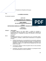 Ley No 815 Código Procesal Del Trabajo y de La Seguridad Social de Nicaragua