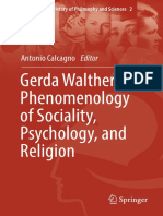 (Women in The History of Philosophy and Sciences 2) Antonio Calcagno - Gerda Walther's Phenomenology of Sociality, Psychology, and Religion (2018, Springer International Publishing)
