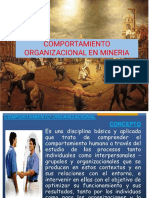 Comportamiento Organizacional en Mineria