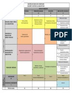 Maestria en Ciencias Con Orientacion en Diseno y Gestion de La Arquitectura