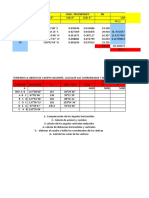 Coordenadas en Excel