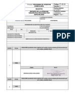 Formatos Evolucion Actualizado