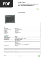 Magelis Easy Gxu Hmigxu5512