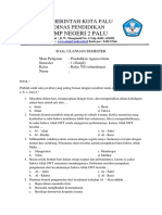 Soal Semester Vii Papa