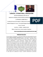 Lengua Literatura y Educacic3b3n Boletc3adn Del Ivillab Ac3b1o 20 No. 1 Enero Marzo 2019