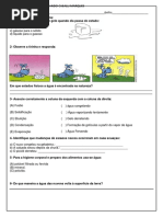 375050645 Avaliacao de Ciencias Os Estados Fisicos Da Agua 6º Ano