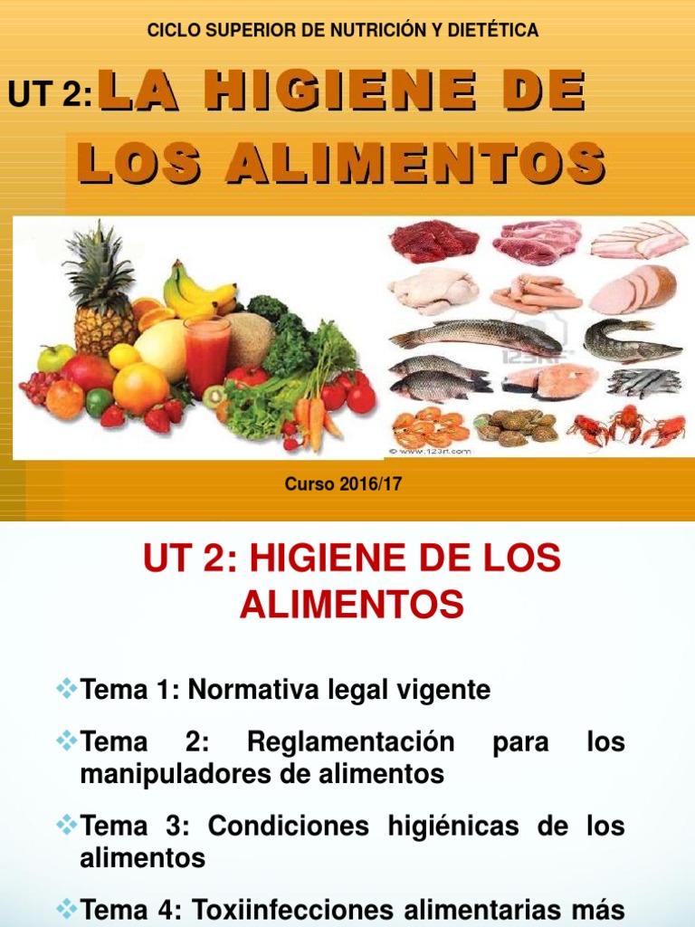 Ciclo Superior De Nutrición Y Dietética | Seguridad ...