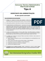 ASSISTENTE Técnico-Administrativo 2014 UFGD.pdf