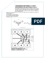Orden de Encendido Motores 6 y 8 en V