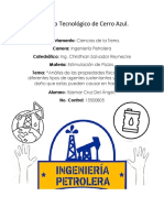 Análisis de Las Propiedades Físicas de Los Diferentes Tipos de Agentes Sustentantes y El Tipo de Daño Que Estas Pueden Causar en Fracturas