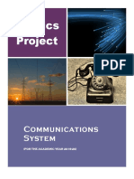 Physics Project: Communications System