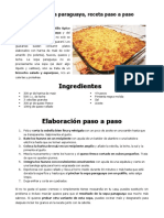 Auténtica Sopa Paraguaya