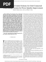 MAIN-- A STATCOM-Control Scheme for Grid Connected Wind Energy System for Power Quality Improvement
