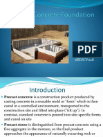 Precast Concrete: Types, Reinforcement & Applications