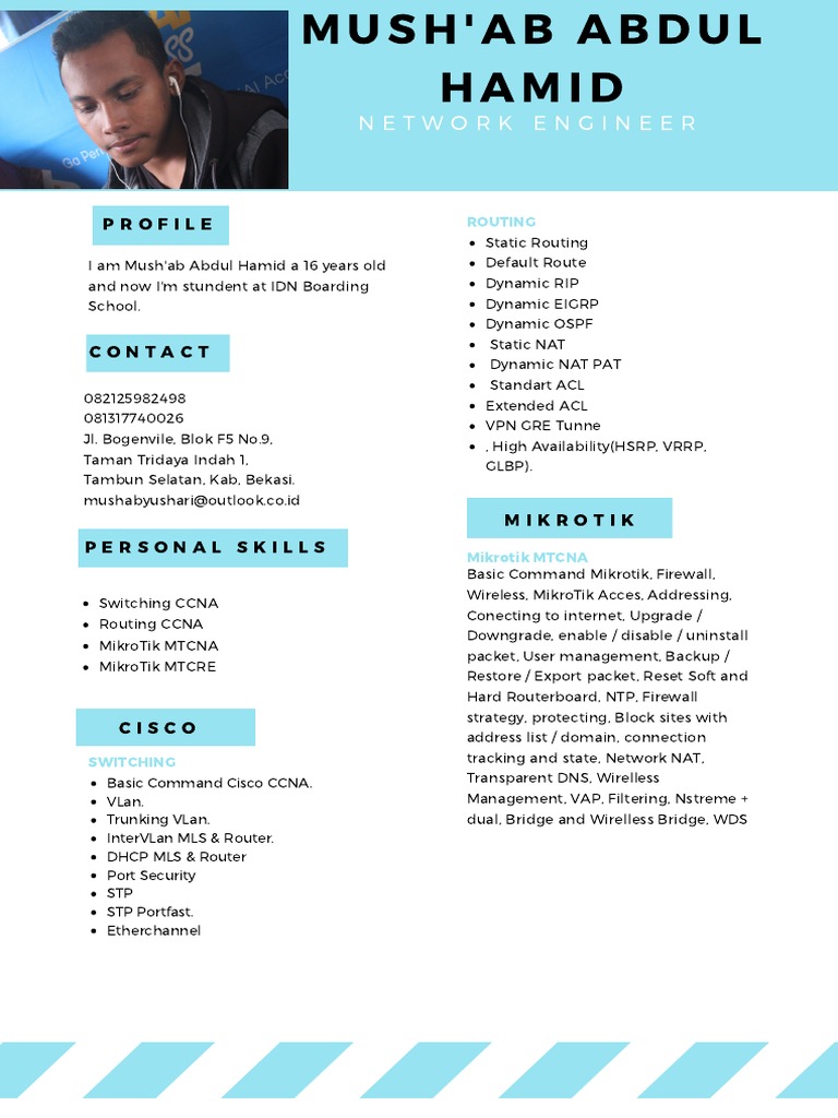 Network Engineer Profile PDF Cisco Certifications Cisco Systems