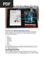 15 Arduino Uno Breadboard Projects